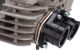 Intake manifold spacer 3mm, mounting on cylinder head, compensates shrinkage of the connecting rubber  carburettor to air filter box, incl. mounting material