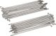 Flattrack 19' Spoke Set Stainless Steel, rear, WITHOUT spoke nipple (order spoke nipple after drilling diameter in rim order, see item no. 31204/31205/31206)