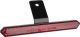 Universal Reflector with Bracket, 'E'- approved, dim. reflector 134x15mm with M5 bolt, bracket from bend 40x25mm, 6mm bore