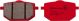 Brembo Sintered Metal Brake Pads, street use, for front brake, 1 pair, with Vehice Type Approval