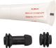 3-piece Sleeve Set for Floating Pins, incl. assembly grease, suitable for front and rear brake calipers