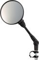 Enduro Mirror, foldable (tool-free, click-adjustable mirror arm), robust, e-approved, plastic housing, metal linkage & clamp