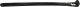 Cable Tie, reclosable, 7.6mm wide, 150mm long, black, suitable for e.g. handlebars