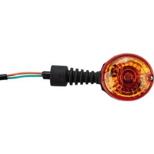 Replica Indicator, front/left or rear/right, 12V bulb 10W BA15S, wire length 15cm, japanese bullet connector, 1 piece