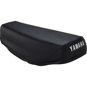 Housse de selle (courte), noir, refabrication (assise env. 60cm)