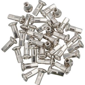 Spoke Nipple Set 36 Pieces, for rims with 8.0 mm hole, M4 thread, for our stainless steel spokes