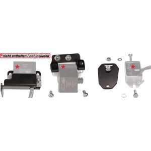 Powerdynamo Mounting Set for Ignition Coil, Regulator and Control Unit (CDI), complete incl. small parts