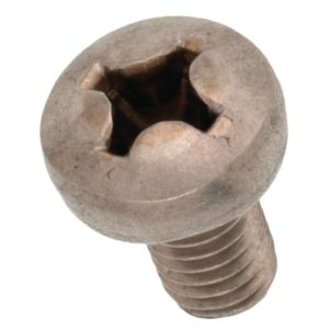 Vis cruciforme M6X12, inox A2, tête à 'boule de suif'