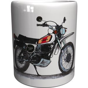 Timbale porcelaine 'XT500 1977'
