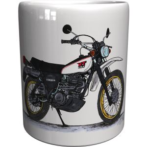 Timbale porcelaine 'XT500 1981'