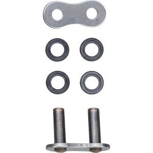 Maillon creux à riveter RK 520XRE (joints toriques type XW), argent