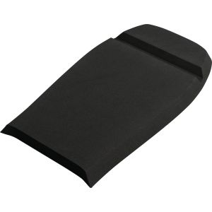Seat Foam, cell rubber without cover, black, suitably milled for seat bench cusp type JVB0054, self-adhesive bottom