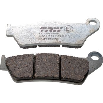 TRW Offroad Front Brake Pads, 1 pair, with type approval, high-quality semi-organic compound