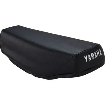 Housse de selle (courte), noir, refabrication (assise env. 60cm)