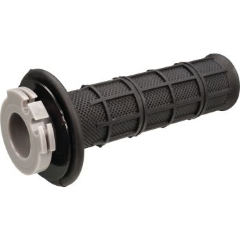 Short-Stroke Throttle Grip Sleeve (GYTR), 62° angle, suitable for original throttle cables, rubber grip is shorter & closed (observe fitting instructions)
