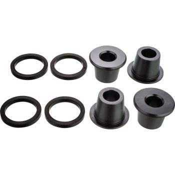 Kit KEDO d'entretoises de guidon, 4 pièces (plastique/noir)