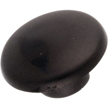 Capuchon plastique noir, pour vis à six pans creux 5mm ou perçages M6. Pièce