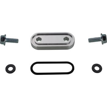 Closing/Cover Plate (fuel tap dummy 34mm) for Fuel Tank Restorations, closes the tank opening for the fuel tap to allow rust removal/coating