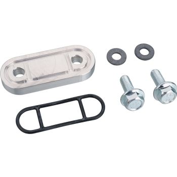 Closing/Cover Plate (fuel tap dummy 34mm) for Fuel Tank Restorations, closes the tank opening for the fuel tap to allow rust removal/coating