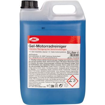 Shampoing moto JMC biodégradable, pas de traces de séchage, bidon de 5l
