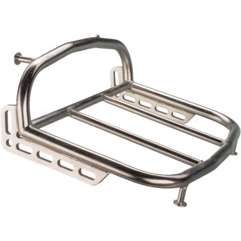 Mini Luggage Rack, 12 mm stainless steel tube raw welded, dimensions luggage area approx. 235x150mm, height approx. 70mm, without mounting material