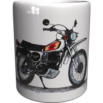 Timbale porcelaine 'XT500 1977'