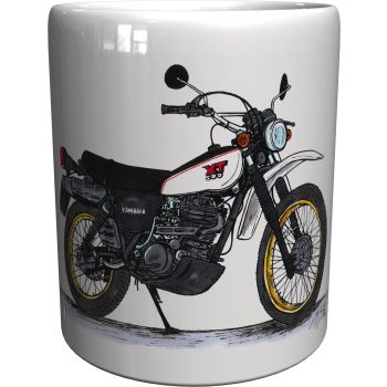 Timbale porcelaine 'XT500 1981'