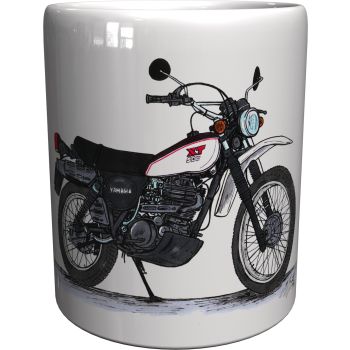 Timbale porcelaine 'XT500 1986'