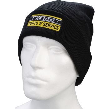 Beanie with Turn-up, Thinsulate lining, embroidered design KEDO PARTS 'N' SERVICE, one size fits all, 100% polyacrylic