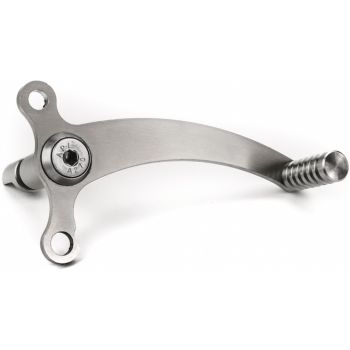 Decompression Lever 'Pur', ergonomic shape for easy handling, stainless steel
